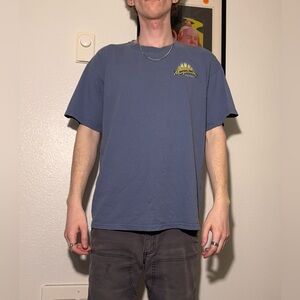 Vintage Margaritaville Slate Blue Graphic Short-Sleeve Tee